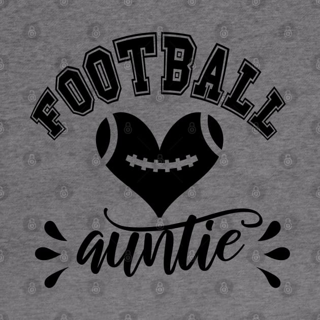 Football auntie black by busines_night